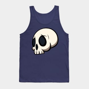 Cartoon Skull Tank Top